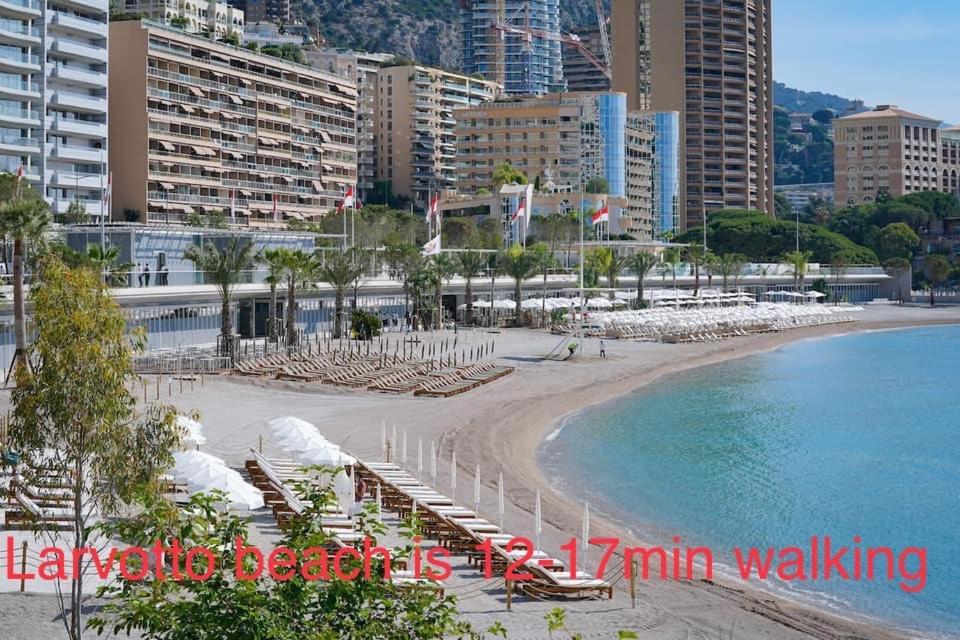 Suite Apartment In Mc Center, 5Min Walk To Casino & The Port And 1Min From Underground Train Station Monte Carlo Exterior photo